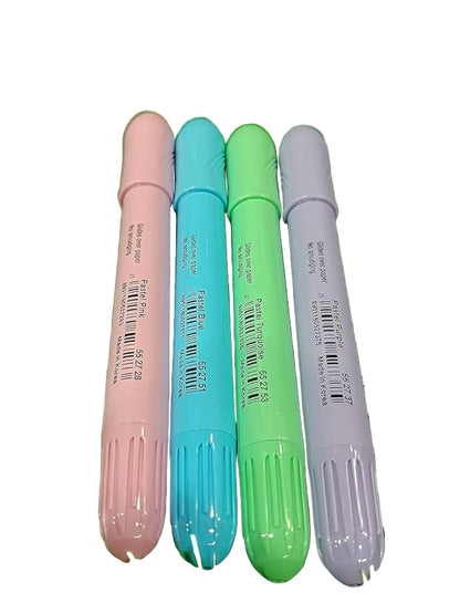 Faber-Castell SUPER GEL CRAYON Pastel Textliner (Set of 4)