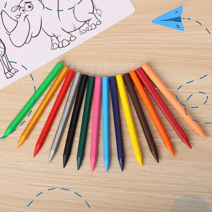 Luxor PLASTIC CRAYONS (14 Shades)
