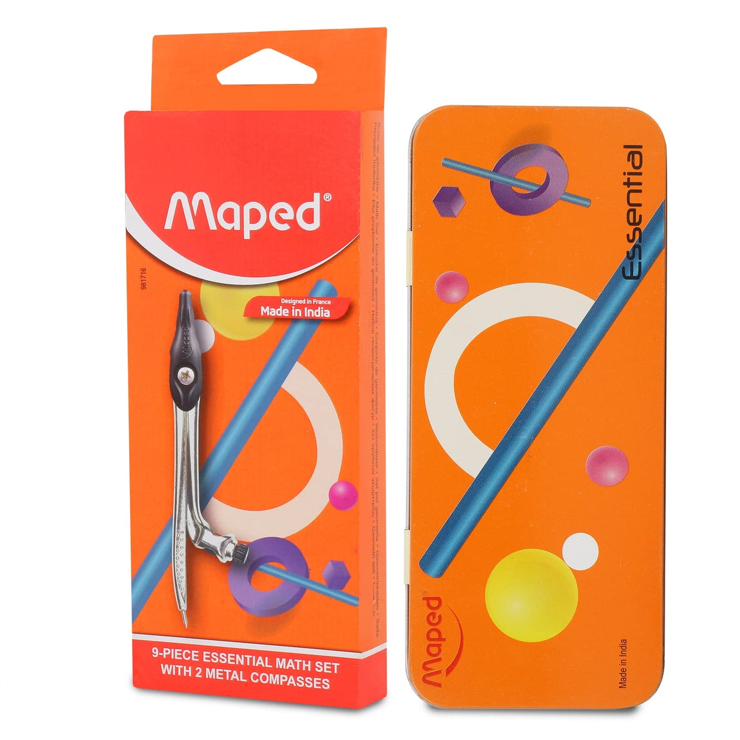 Maped GEOTRIZ 9 Pc Geometry