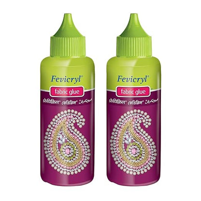 Fevicryl Fabric Glue 80g (Pack of 2)