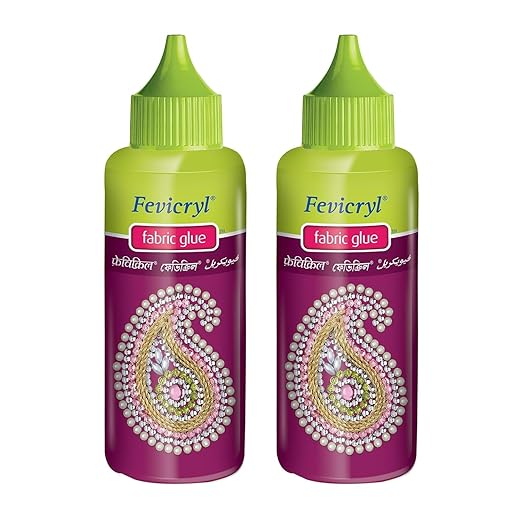Fevicryl Fabric Glue 80g (Pack of 2)