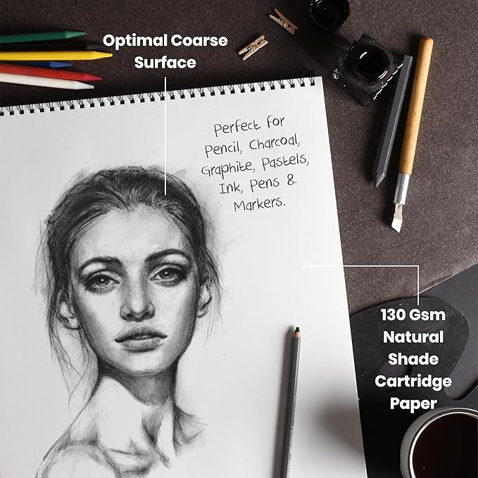 Scholar Artist Pad Novice 130 GSM (50 Sheets)