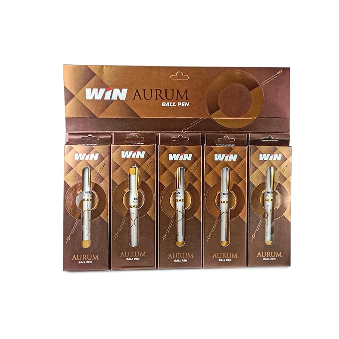 Win AURUM Ball Pen- Blue (Pack of 5)
