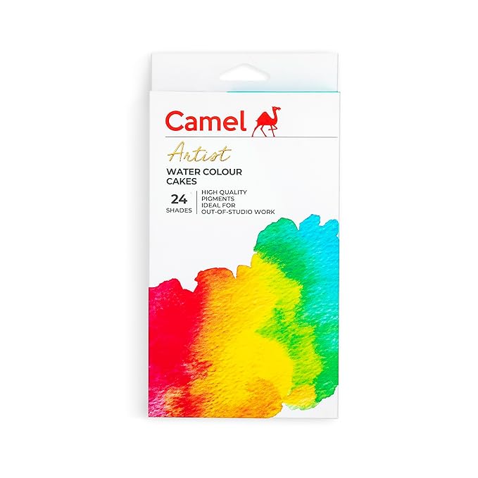 Camel ARTIST WATER COLOUR CAKE (24 Shades)