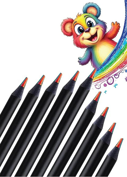 Shape Spectrum Rainbow Pencil (Pack of 10)