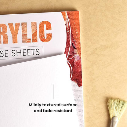 Scholar A4 Acrylic Sheet 360 GSM (10 Sheets)