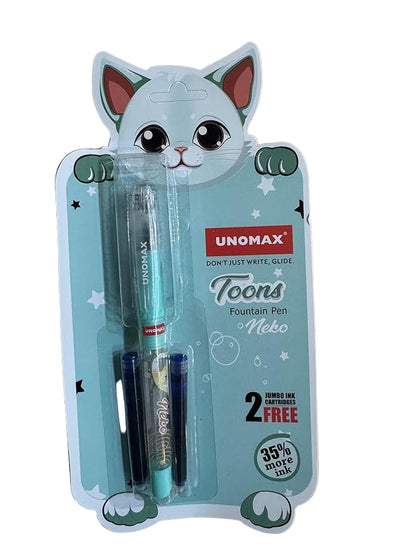 Unomax TOONS Fountain Pen (Pack of 2)
