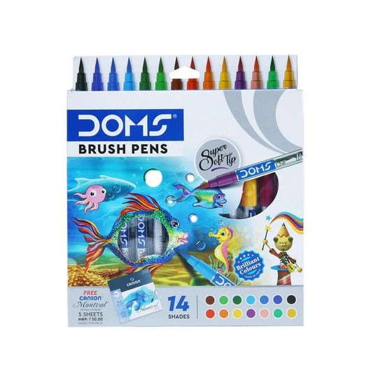 Doms BRUSH PEN 14 Shades