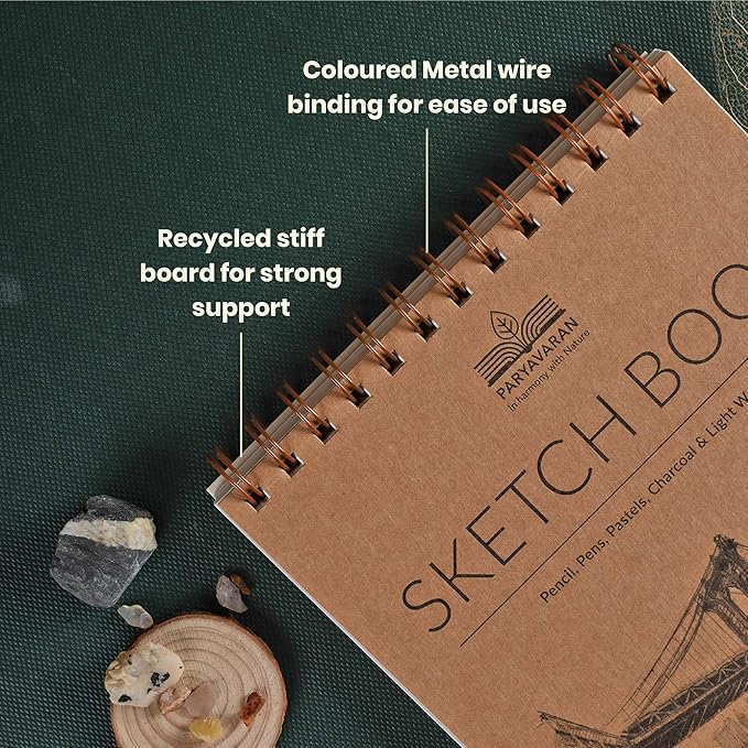 Scholar B5 Paryanvaran Sketch Book (50 Sheets)