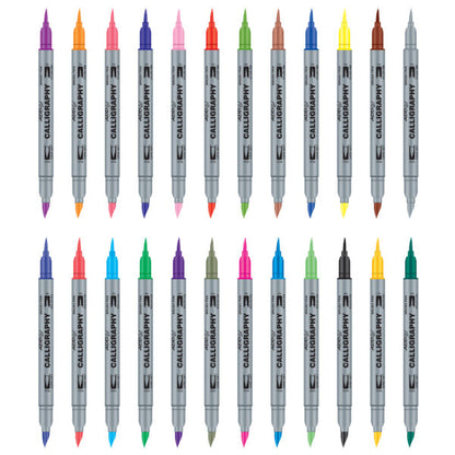 Add Gel CALLIGRAPHY  24SH Dual Tip Brush Pen