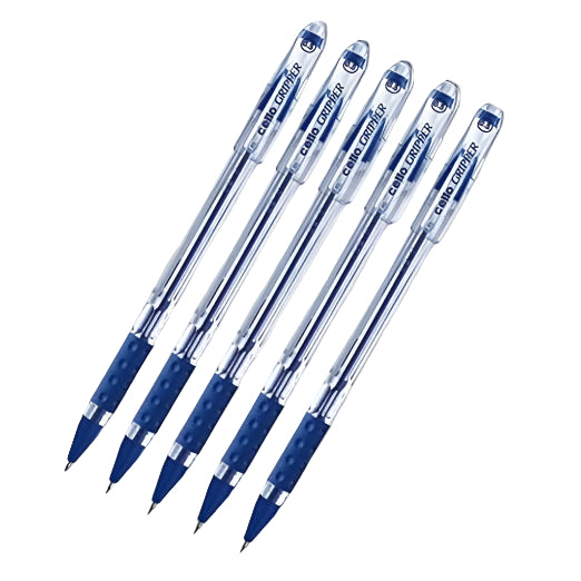 Cello GRIPPER Ball Pen- Blue (Pack of 5)