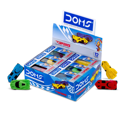 Doms SPORTS CAR Eraser (Pack of 5)