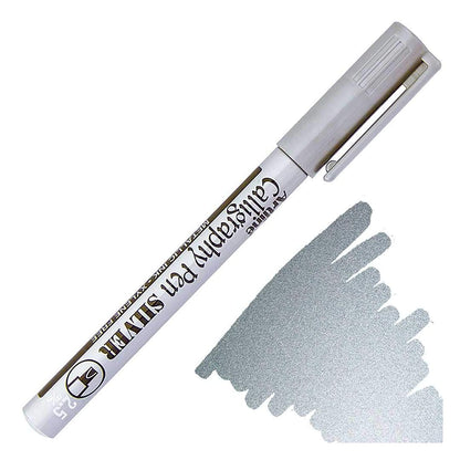 Artline Calligraphy Pen - Silver