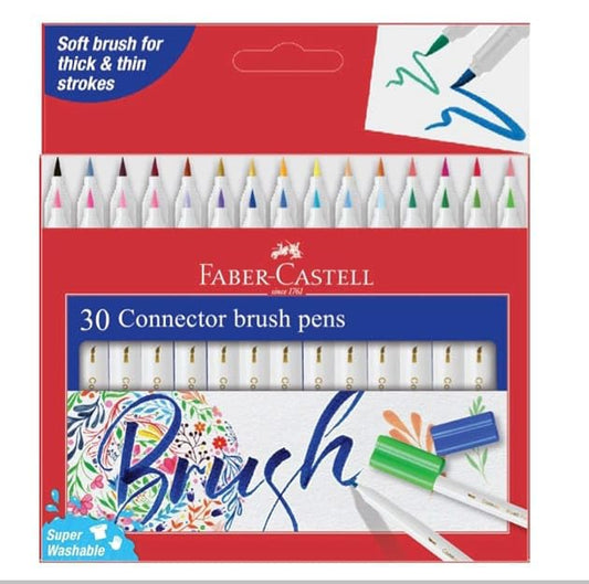 Faber-Castell CONNECTOR Brush Pens (30 Shades)