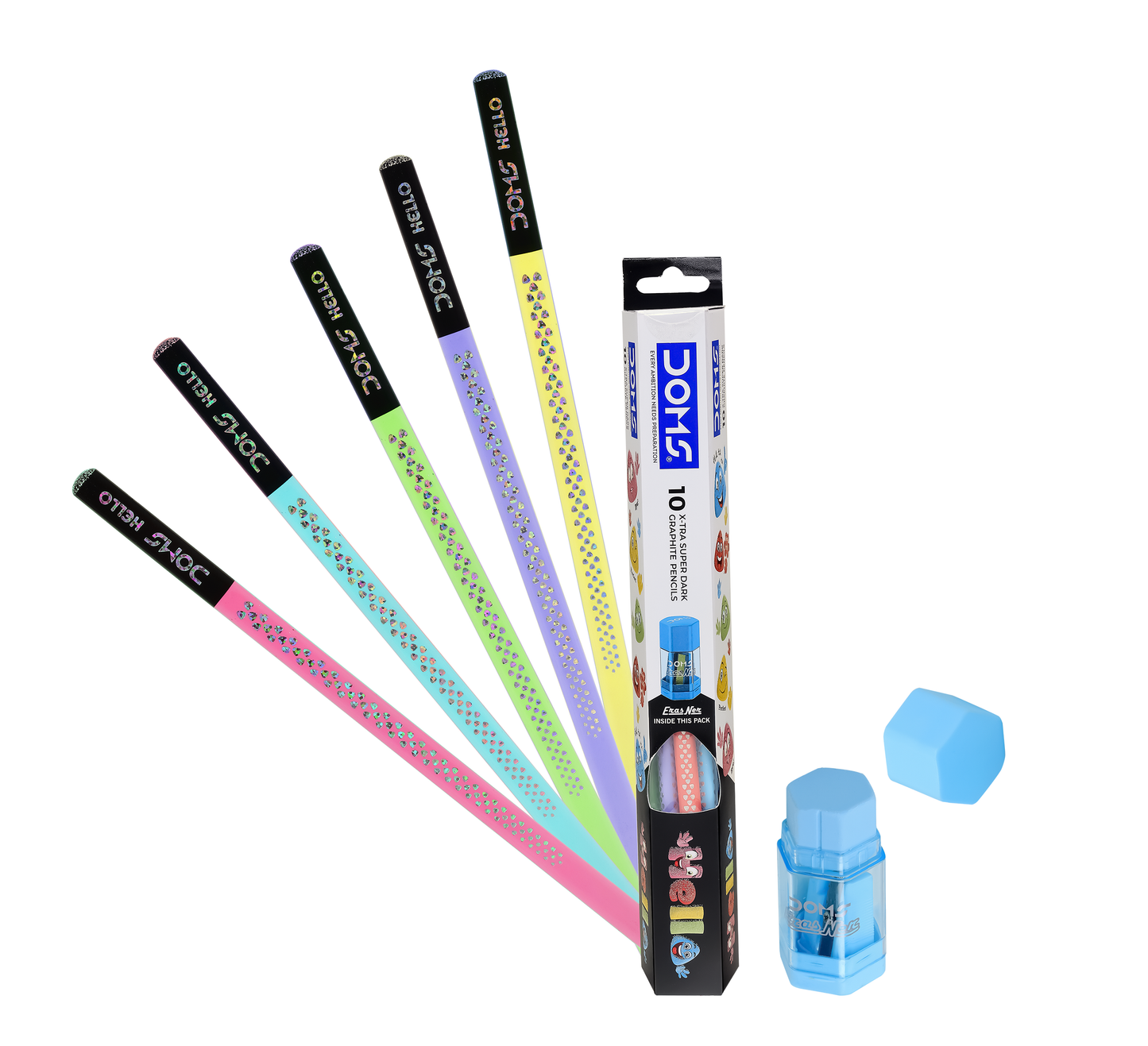 Doms HELLO Pencil (Pack of 10)
