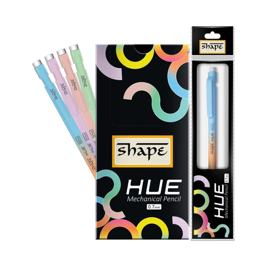 Shape HUE 0.7MM Mechanical Pencil (Pack of 10)
