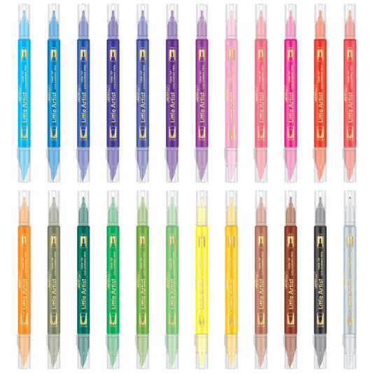 Add Gel LITTLE ARTIST  24 Dual Tip Pens