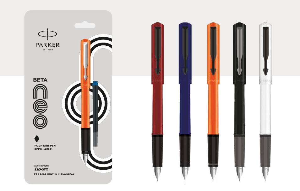 Parker BETA NEO Fountain Pen With Coated Clip