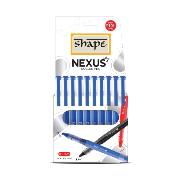 Shape NEXUS 0.5mm Roller Pen (Pack of 10)