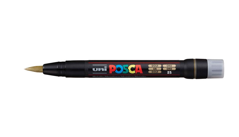 Uniball POSCA PCF -350 Brush Tip Water Based Marker