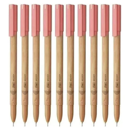 Flair WOODY Ball Pen (Pack of 10)