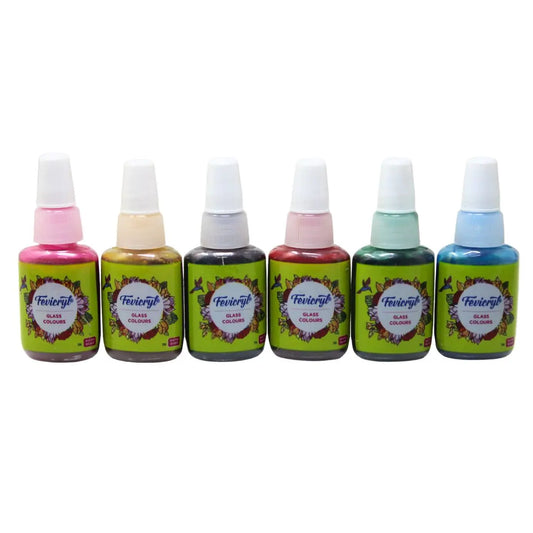 Fevicryl GLASS COLOUR 6 Shades