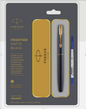 Parker FRONTIER MATTE BLACK Roller Ball Pen with Gold Trim