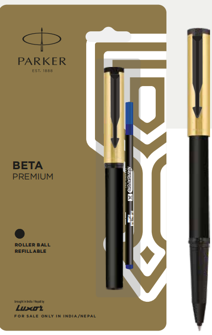 Parker BETA PREMIUM Roller Ball Pen With Coated Clip