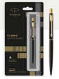 Parker CLASSIC MATTE BLACK Ball Pen With Gold Trim
