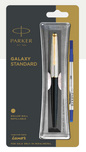 Parker GALAXY STANDARD ROLLER BALL PEN WITH GOLD TRIM