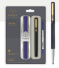 PARKER VECTOR MATTE BLACK ROLLER BALL PEN WITH GOLD TRIM