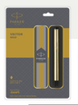 PARKER VECTOR GOLD FOUNTAIN PEN WITH GOLD TRIM