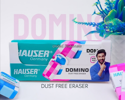 Hauser Artz DOMINO Eraser (Pack of 10)