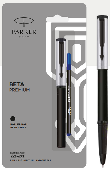 Parker BETA PREMIUM Roller Ball Pen With Coated Clip
