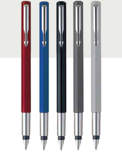 Parker VECTOR STANDARD FOUNTAIN PEN WITH CHROME TRIM