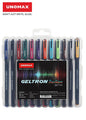 Unomax GELTRON FASHION Gel Pen (12 Pcs Set)