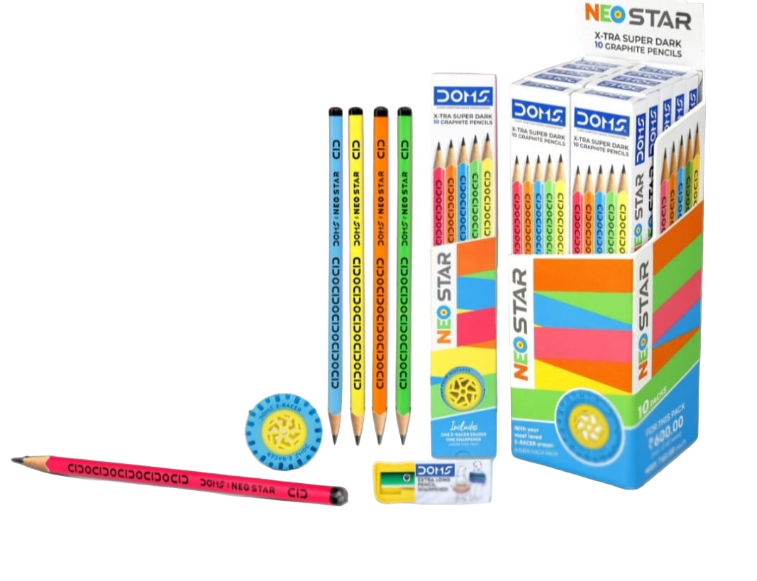 Doms NEO STAR Pencil (Pack of 10)