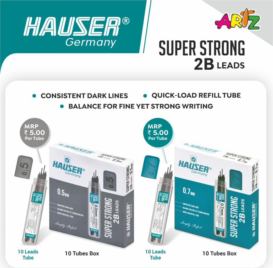 Hauser Artz SUPER STRONG LEAD - 0.5mm (10 Pcs Lead)