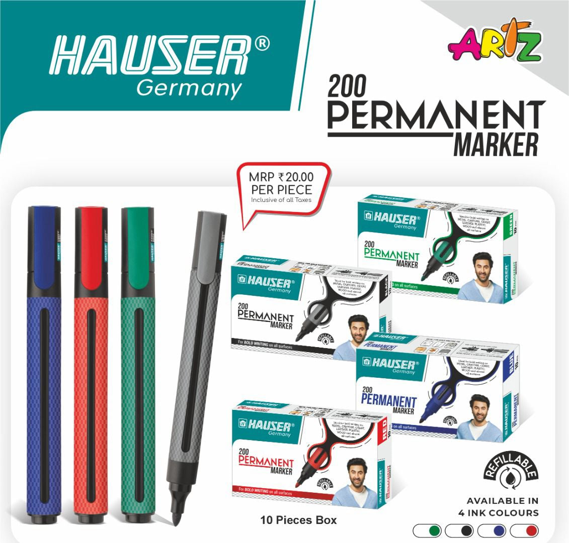 Hauser Artz 200 Permanent Marker (Pack of 5)