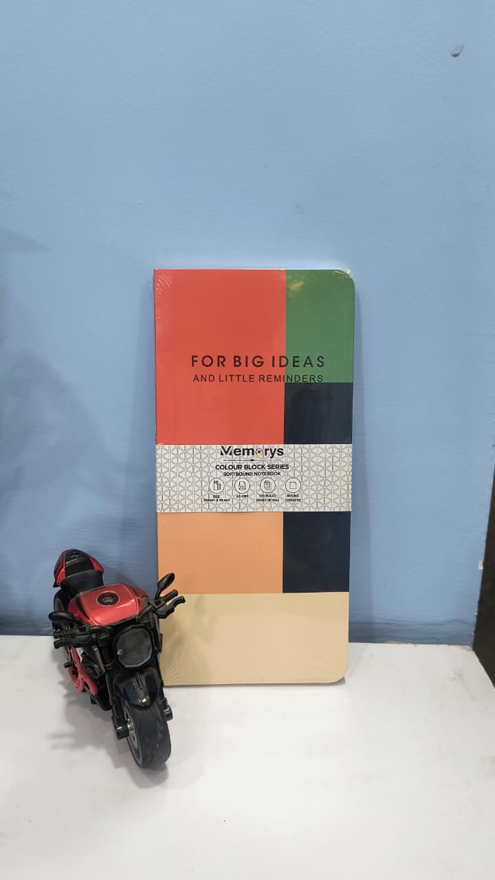 Memorys Colour Block Series Softbound Notebook