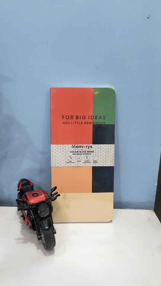 Memorys Colour Block Series Softbound Notebook