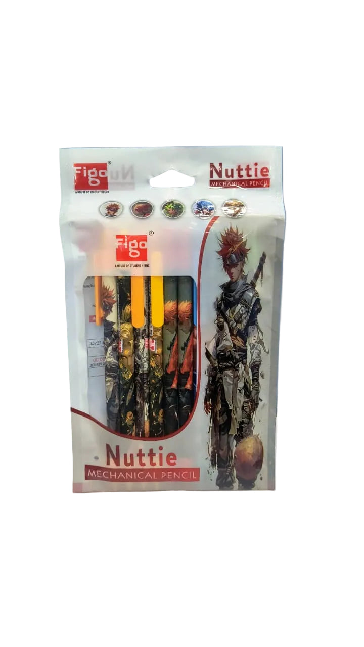 Figo NUTTIE 0.7MM Mechanical Pencil (Pack of 10)