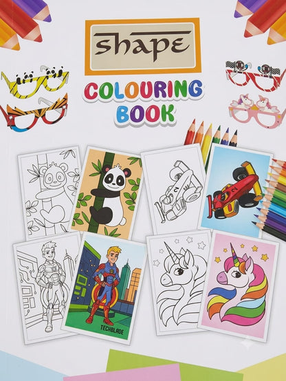 Shape Colouring Book