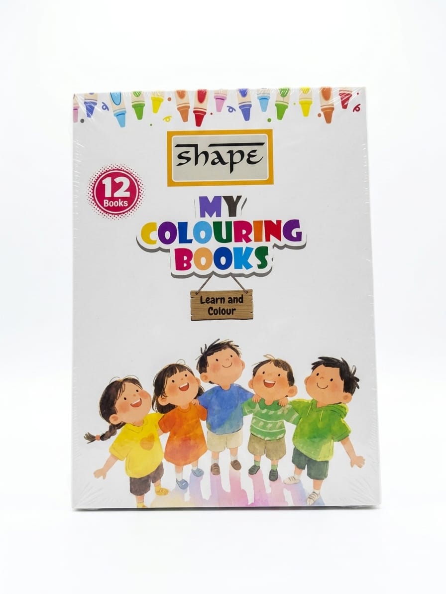Shape My Colouring Books (12 Books)