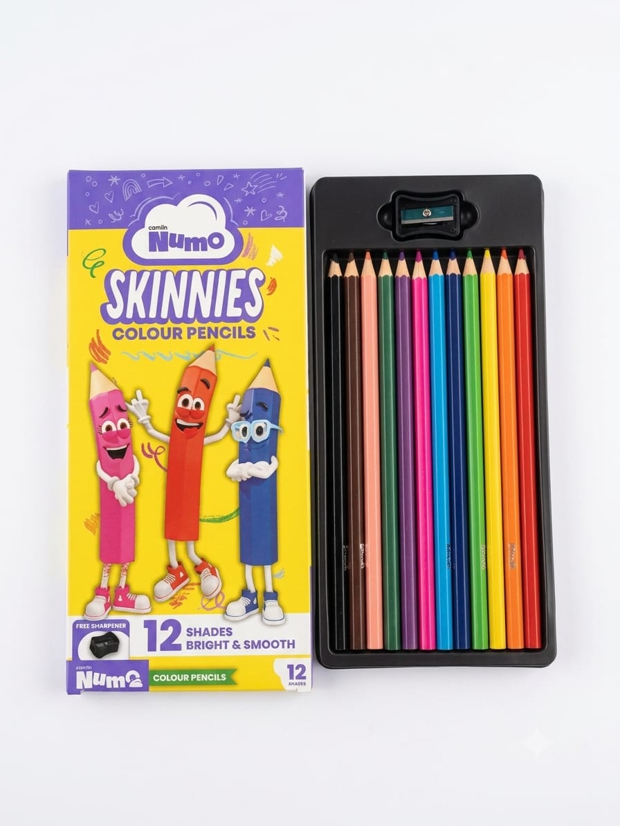 Camlin Numo Skinnies Colour Pencil