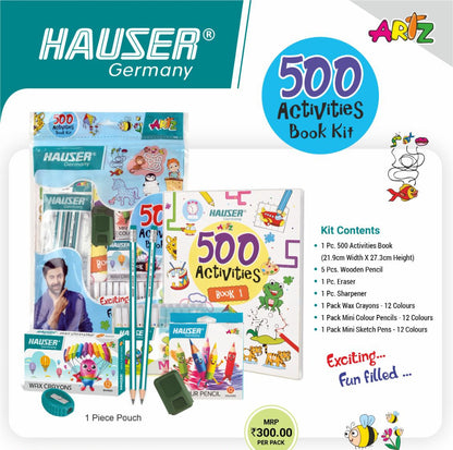 Hauser Artz 500 ACTIVITY BOOK Kit