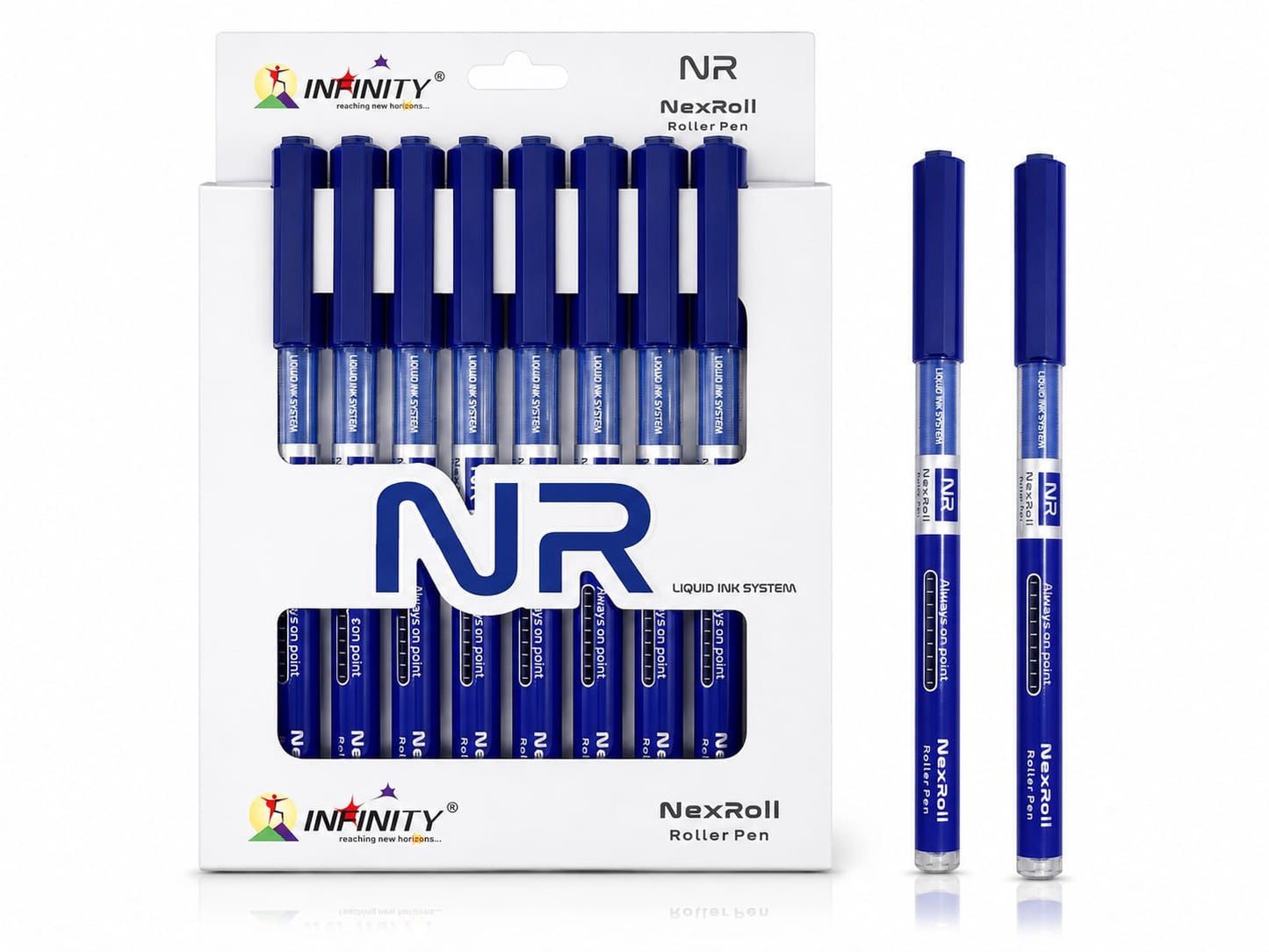Infinity ROLLER Pen- Blue (Pack of 10)