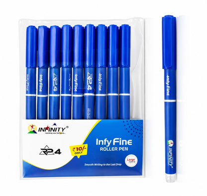 Infinity ROLLER Pen- Blue (Pack of 10)