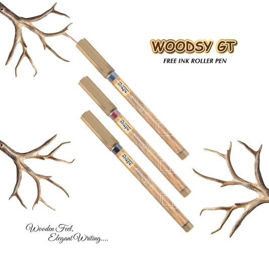 Shape WOODSY-GT Roller Pen (Pack of 10)