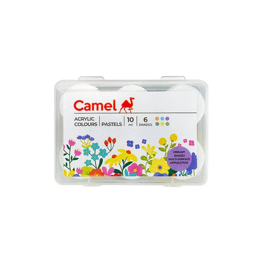 Camel ACRYLIC PASTEL Colours 10ml  (6 Shades)